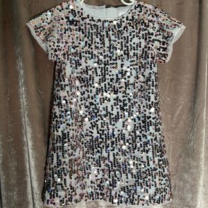 Girls’ sequin dress